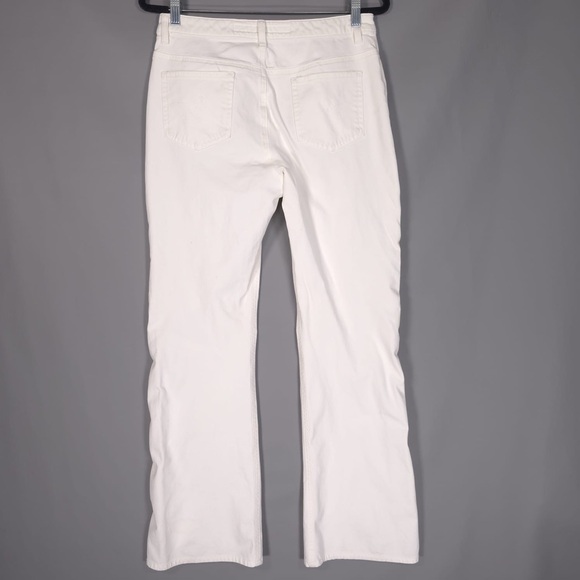 ESCADA SPORT Women ITALY🇮🇹MADE KATE Jeans BootCut Flare White Mid Rise Size 40 - Picture 8 of 15